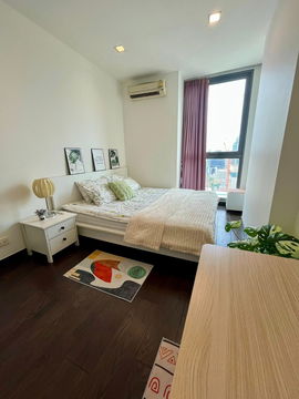 Condo for rent: IDEO Q Phayathai, ready to move in. If interested, contact Line @goodmanpro or call 0999029192.