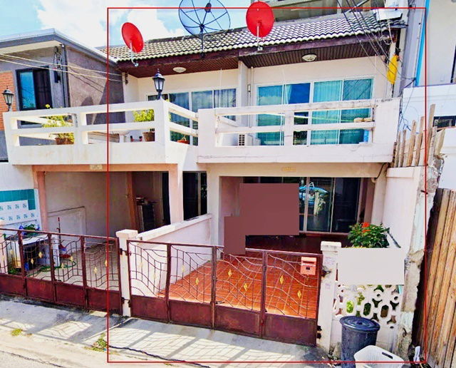 picture MRT WongSawang 3.5km. Prachachuen39–45 BonMarche Market 1.5km. 2-story townhouse for rent 19sq.wa. - 1/8