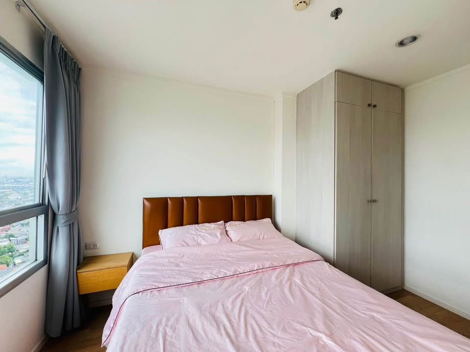 picture For rent !!  Lumpini Ville Prachachuen - Phongphet 2  | 8.5K. Per month | 32 sq.m.  1Bed1Bath  30th Floor  A Building - 4/16
