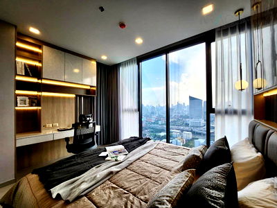Condos for rent : 📌Exclusive!📌 For Rent Condo ONE9FIVE ASOKE - RAMA 9 Building A, Floor 28,2 bed room, Room size 58.00 sqm