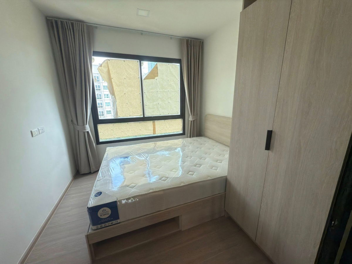รูป ๊๊UK01-356 ให้เช่า D Condo Vale Sriracha ห้องใหม่แกะกล่อง พร้อมเข้าอยู่ ตกแต่งครบ เครื่องไฟฟ้าครบ  1 ห้องนอน ครัวแยก ตึก B ชั้น 3 | 7500 บ./เดือน - รูปที่ 4/10