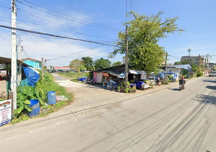 รูป L-032 : ที่ดิน 2-2-47 ไร่ ถมเเล้ว-แปลงมุม-ติดถนน 50 เมตร ซ.รามอินทรา 117 มีนบุรี - รูปที่ 4/21
