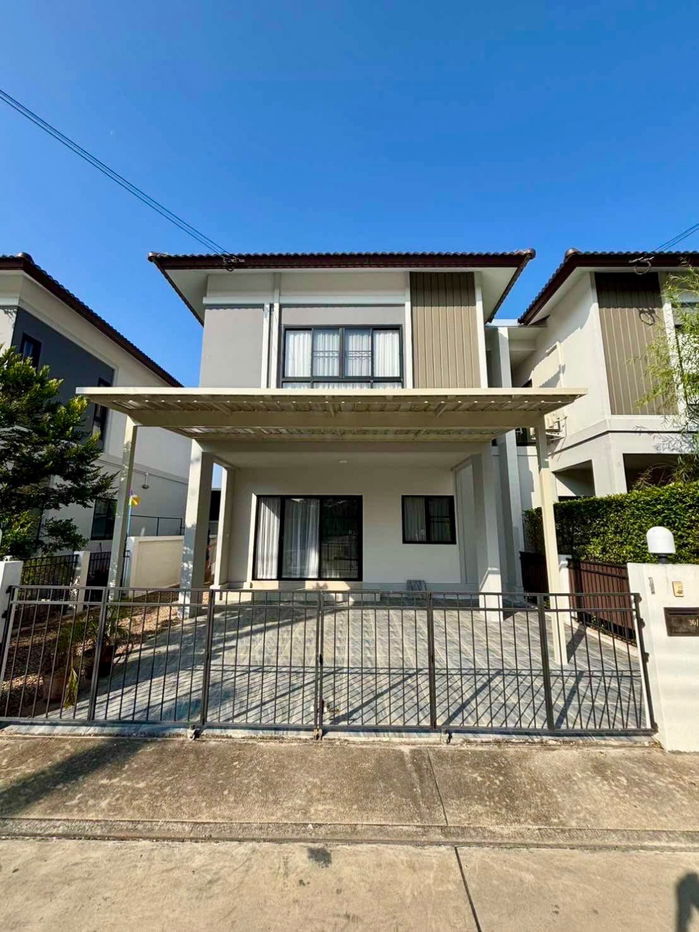 picture House for sale: Karnkanok Ville 21, San Sai, Chiang Mai🔥Sale  2.60 million baht, including transfer fee 🏠 4 bed, 3 bath, 1 kitchen, 1 living room - 24/30
