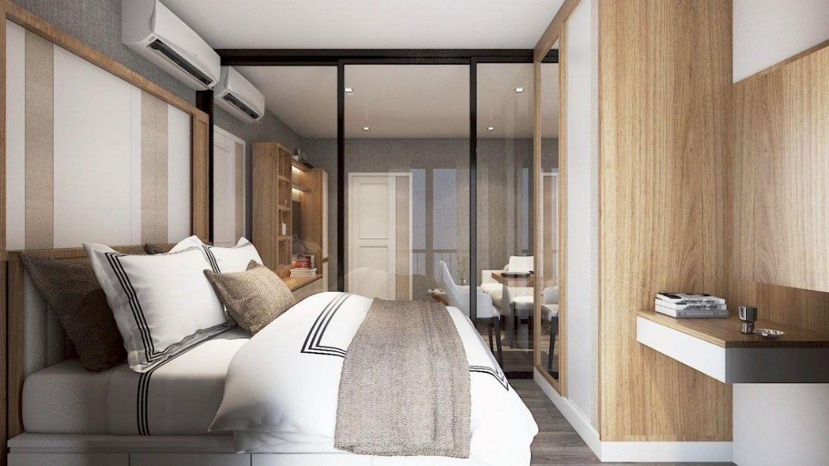 picture WS 2319 [Rent] The Politan Aqua 💰 Rent: 12,000 baht/month 🚆 Location: near MRT Phra Nang Klao - 4/10