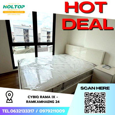 Condos for rent The Nine Rama 9 : #Z1923💥160868🔥 Condo for rent: Cybiq Rama IX - Ramkhamhaeng 24