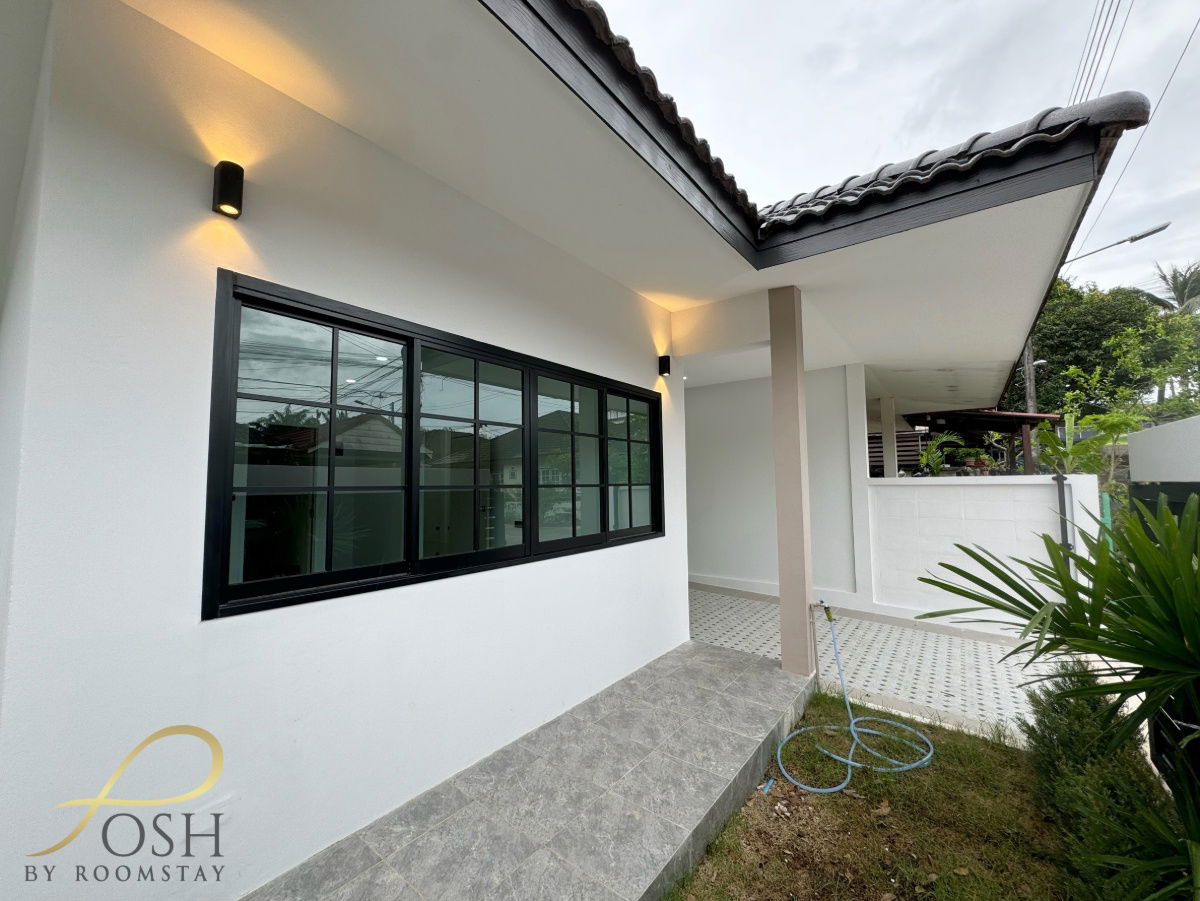 picture Phoonsub Village, Soi Ta-Eaid | Newly Renovated Semi-Detached House | Cozy Modern Style | Prime Fitness Street Location | 4,280,000 - 7/19