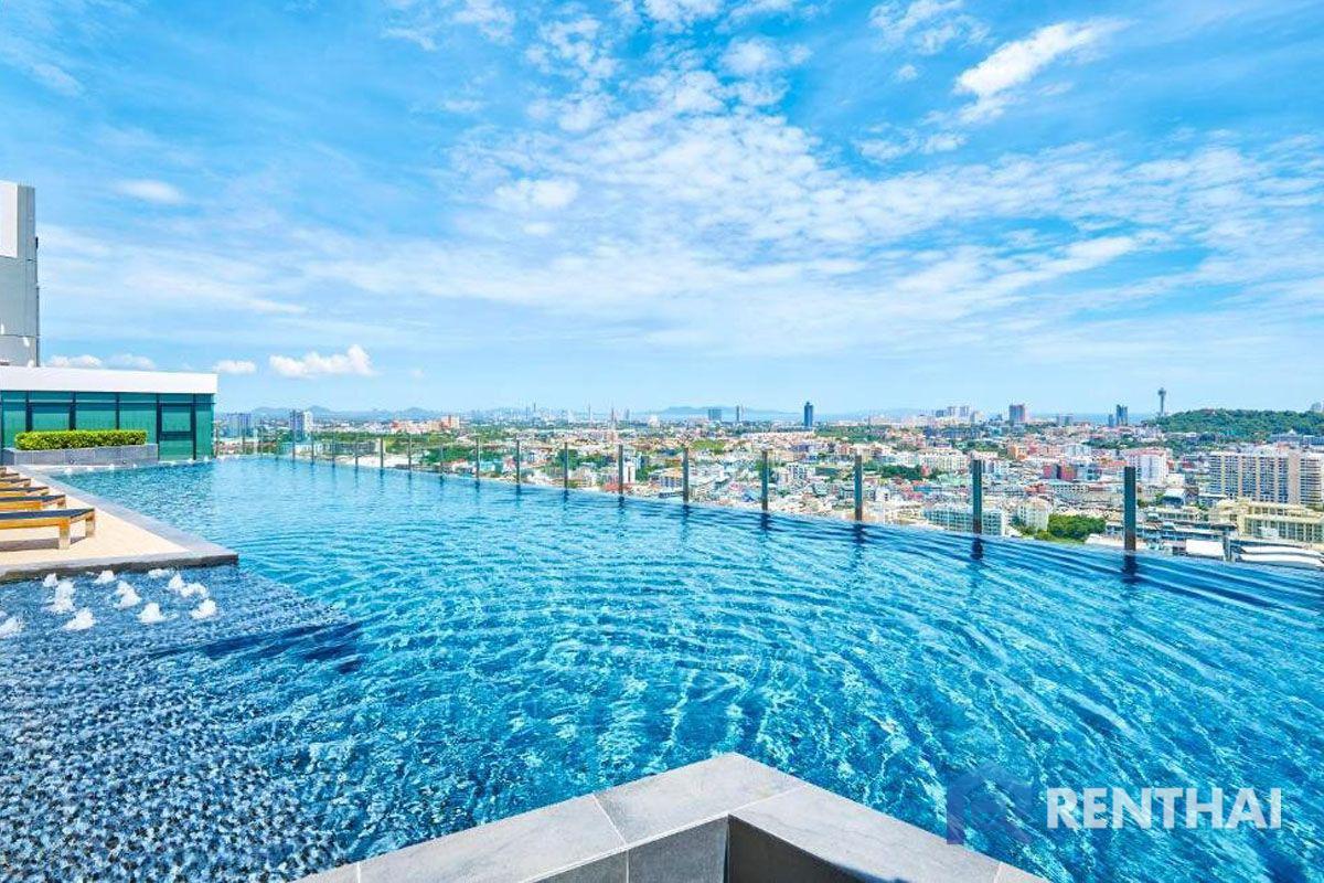 รูป คอนโดใจกลางเมืองพัทยา The Base central Pattaya 2 ห้องนอน 50 ตร.ม. วิวทะเล - รูปที่ 20/25