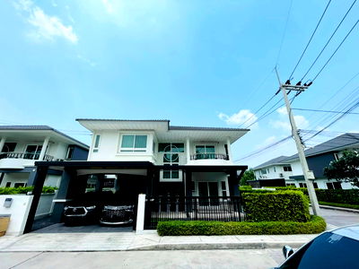 บ้านเดี่ยว ชลบุรี : UK07-020🏡 ขายบ้านเดี่ยวสุดหรู หมู่บ้านศุภาลัย พาร์ควิลล์ แยกคีรี ชลบุรี ✨ พร้อมเข้าอยู่