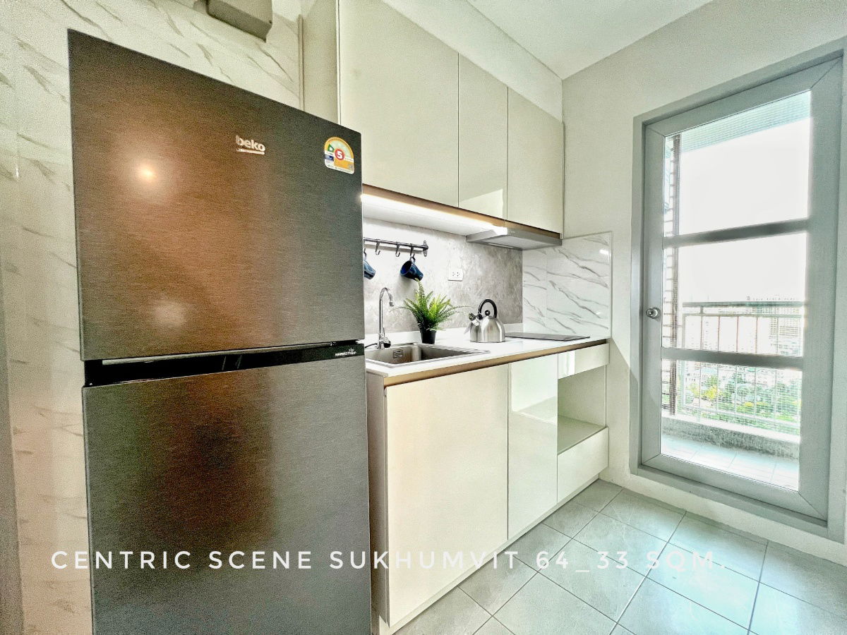 รูป พร้อมเช่า Centric Scene Sukhumvit 64  ติดรถไฟฟ้าปุณณวิถีและอุดมสุข 400 ม.  แต่งครบพร้อมอยู่สไตล์ Private Luxury Resort - รูปที่ 10/11