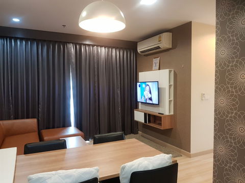 (ว่าง1กันยายน68)ให้เช่าHotel Serviecedรัตนาธิเบศน์ - 2นอน 1น้ำ 47ตรม. ชั้น10 - Line:@hac55