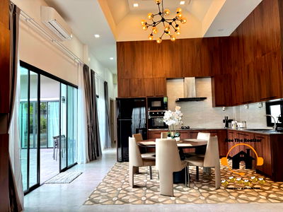 Houses for sale Nong Prue, Chonburi : For Sale  Nordic Style Pool Villa 3 bedrooms 4 bathrooms Pattaya
