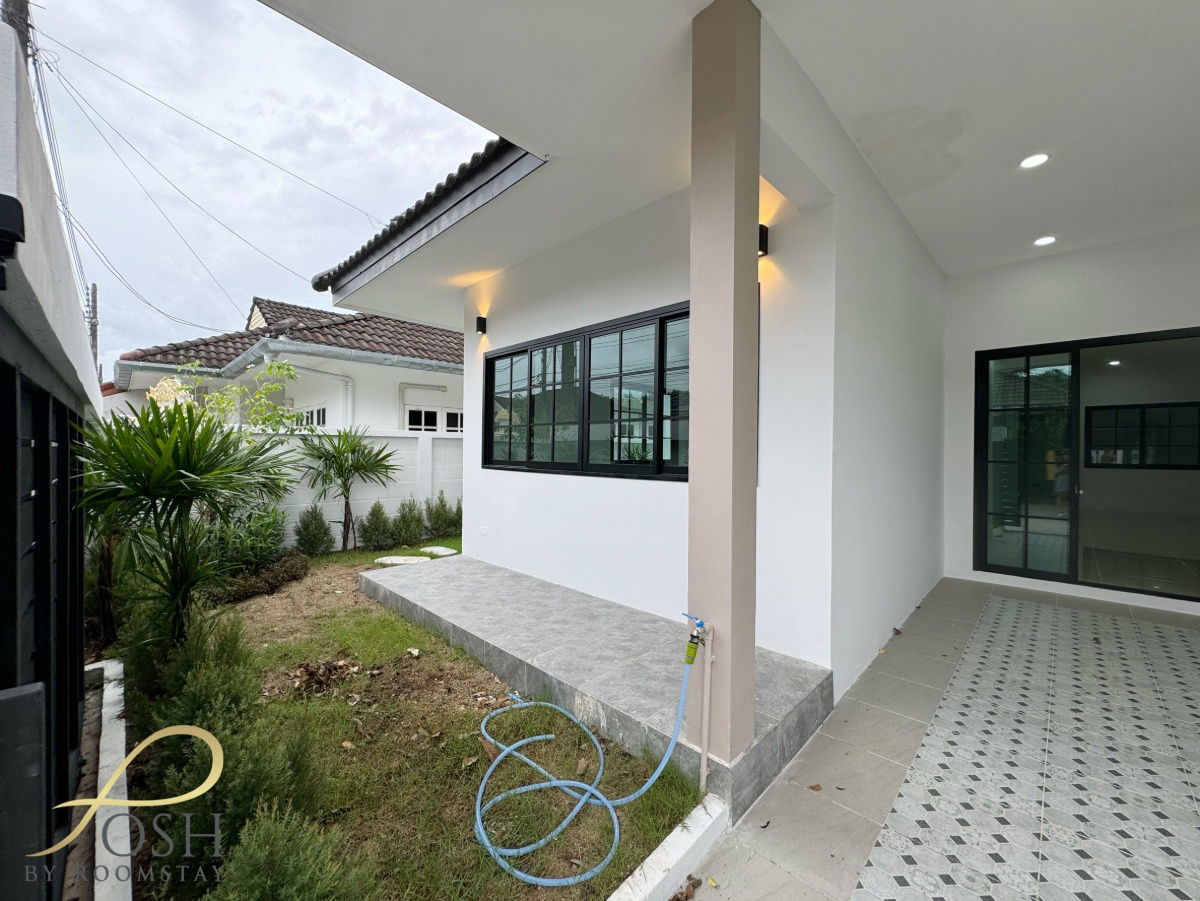 picture Phoonsub Village, Soi Ta-Eaid | Newly Renovated Semi-Detached House | Cozy Modern Style | Prime Fitness Street Location | 4,280,000 - 8/19