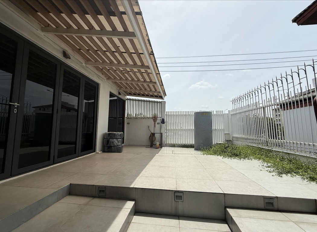 picture Single house for sale, Chuan Cheun Prachacheun 74 sq m, 2 bedrooms, 2 bathrooms, 1 and a half floors, parking for 3 cars. - 3/12