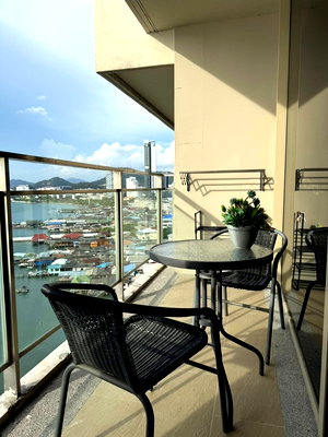 คอนโดให้เช่า : UK01-362 ให้เช่าคอนโดมารีน่า เบย์ฟร้อนต์ ศรีราชา 2 ห้องนอน 2 ห้องน้ำ เป็นห้องซีวิว 88 ตรม. ชั้น 11 ฝั่งทะเลห้องหัวมุม ค่าเช่า 50,000 บาท/เดือน