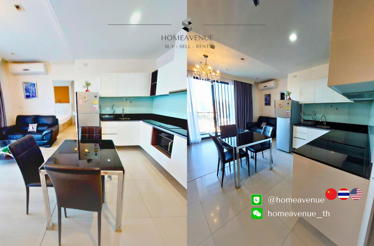 picture Quinn Ratchada 17 ✨ Renovated unit, ready to move in 🚇 Next to MRT Sutthisan | Line: @homeavenue 💥HA-2102 - 2/5