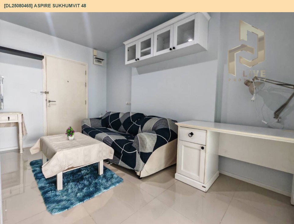 picture DL25080465 Condo for rent, Aspire Sukhumvit 48 near BTS Phra Khanong, ready to move in, call urgently 0656133286 LineID @655ebbvc - 5/19