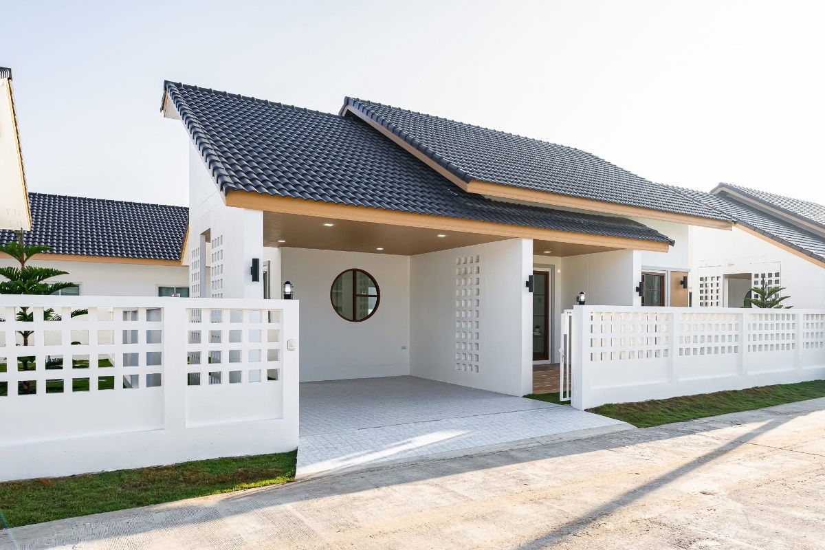 picture New minimalist style home, only 2 units left! 📍San Sai, Chiang Mai, price 2.09 million baht. - 3/17