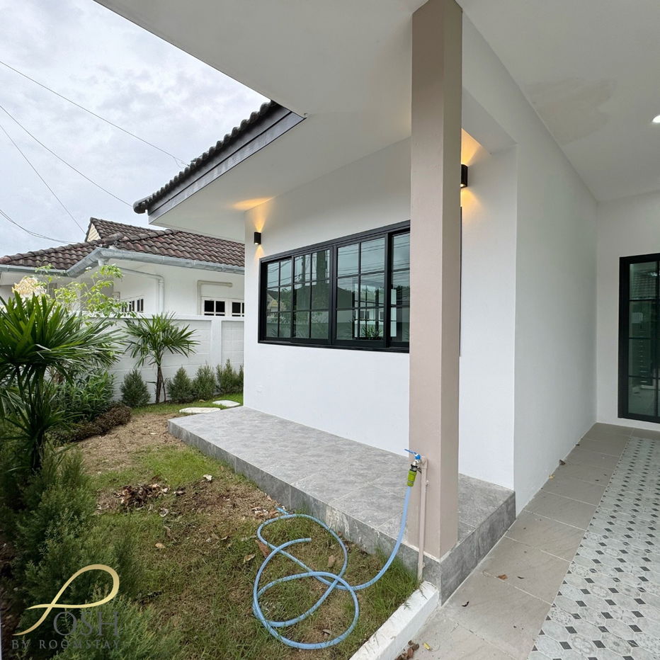 picture Phoonsub Village, Soi Ta-Eaid | Newly Renovated Semi-Detached House | Cozy Modern Style | Prime Fitness Street Location | 4,280,000 - 2/19