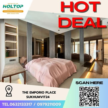#Z1935💥160868🔥ให้เช่าคอนโด The Emporio Place Sukhumvit24