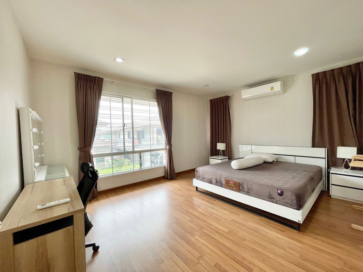 picture Detached house for rent, Golden Village, Bangna, King Kaew, 4 bedrooms, fully furnished, ready to move in, near Suvarnabhumi Airport, Mega Bangna - 21/31