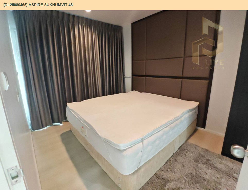 picture DL25080465 Condo for rent, Aspire Sukhumvit 48 near BTS Phra Khanong, ready to move in, call urgently 0656133286 LineID @655ebbvc - 19/19