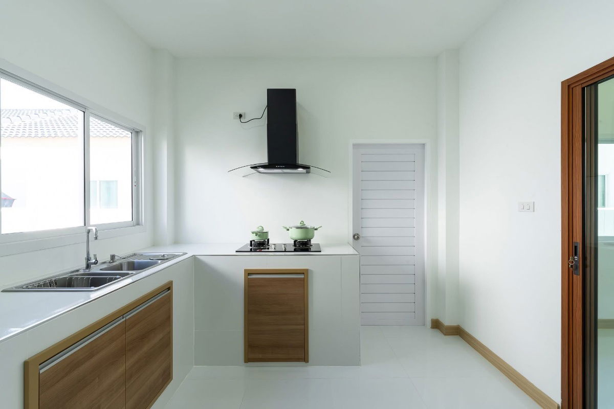 picture New minimalist style home, only 2 units left! 📍San Sai, Chiang Mai, price 2.09 million baht. - 16/17