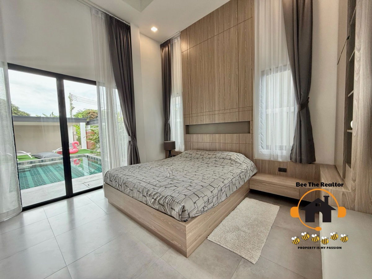 รูป ขาย บ้านพร้อมสระว่ายน้ำ ซอยทุ่งกลมตาลหมัน พัทยา - รูปที่ 12/35
