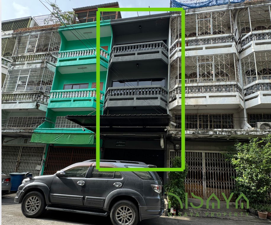 รูป ขายอาคารพาณิชย์ สุขสวัสดิ์ 37/4 ติดทางลงสะพานภูมิพล - รูปที่ 1/6