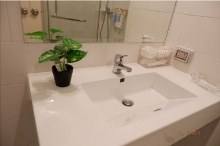 picture Condo for rent Supalai River Place, 34 sq m, modern oriental style near BTS Krung Thonburi. - 7/12