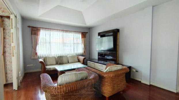 รูป ให้ เช่า ถูกที่สุด บ้านเดี่ยว นันทวัน สวนหลวง ร.9 95 ตร.วา เฟอร์นิเจอร์และเครื่องใช้ไฟฟ้าครบ พร้อมอยู่ - รูปที่ 5/12