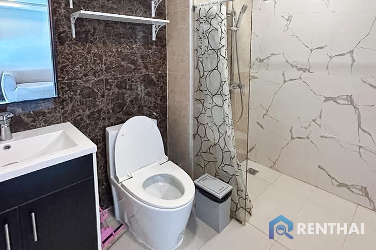 รูป คอนโด 1 ห้องนอนให้เช่าในที่พักแบบรีสอร์ทที่ได้รับความนิยมในพัทยา - รูปที่ 4/19