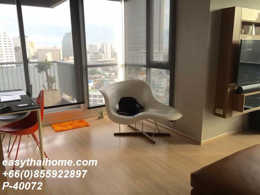 picture P-40072 Condo for rent Rhythm Sathorn fully furnished (Confirm again when visit).  - 3/7