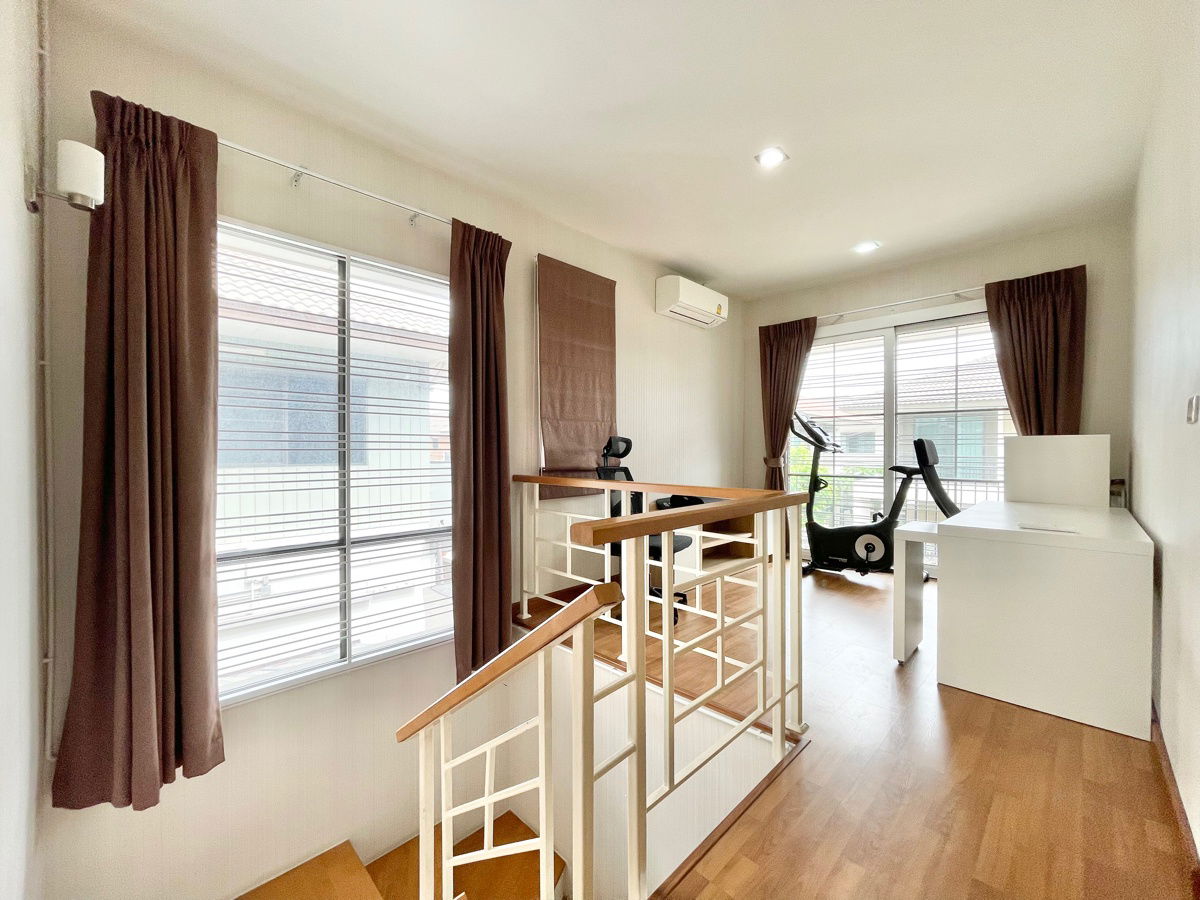 picture Detached house for rent, Golden Village, Bangna, King Kaew, 4 bedrooms, fully furnished, ready to move in, near Suvarnabhumi Airport, Mega Bangna - 19/31