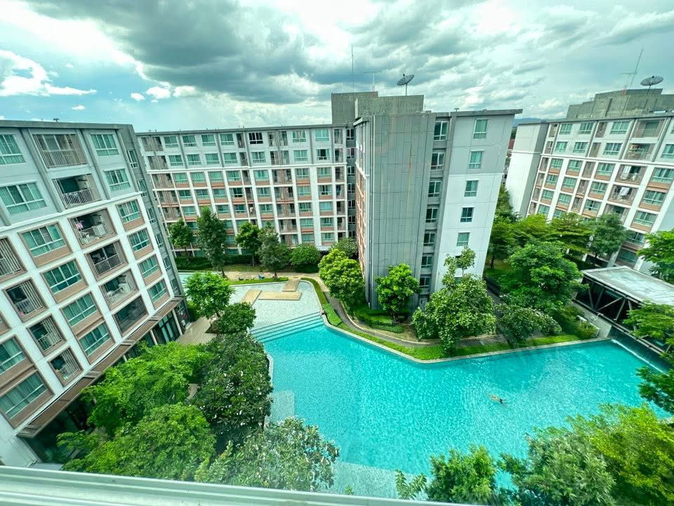 picture ✅For sale: D Condo Pink, pool view, 37 sq m, 8th floor, Building B, beautiful room ☎️064-792-4426 (Ben) - 21/30