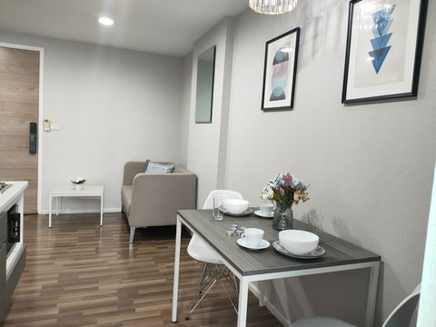🌵ให้เช่า คอนโดใกล้ MRT แยกลำสาลี เดอะมอลล์บางกะปิ Condo Living Nest รามคำแหง 💥