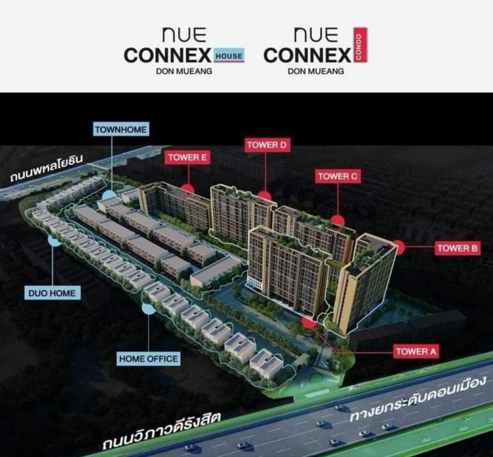 รูป 🏢 ให้เช่าคอนโด : Nue Connex Donmueang (นิว คอนเน็กซ์ ดอนเมือง)   รหัสทรัพย์ | 📌LNP-C8893  - รูปที่ 5/10