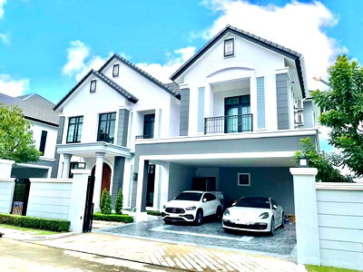 Houses for sale Borommaratchachonnani Rd. : PK003  Luxury Pool Villa for Sale - The Palazzo Pinklao