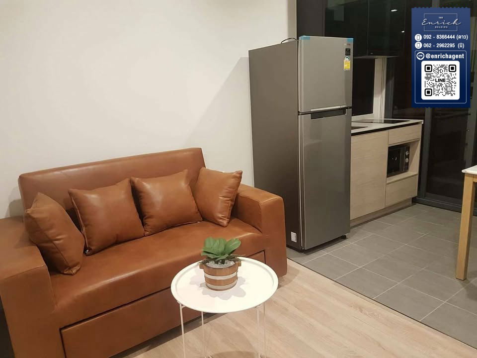 picture 💙For rent The Base Garden Rama 9, fully furnished, great price, ARL Ramkhamhaeng💙 Call 062-2962295 Ni// Line id: @enrichagent - 4/8