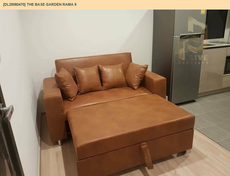 picture DL25080470 Condo for rent, The Base Garden Rama 9  near สายสีส้ม, ready to move in, call urgently 0656133286 LineID @655ebbvc - 4/9