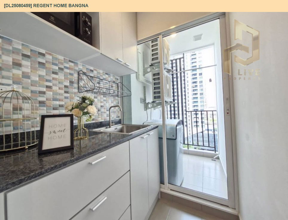picture DL25080459 Condo for rent, Regent home bangna near BTS Bang Na, ready to move in, call urgently 0656133286 LineID @534wlwof - 6/7