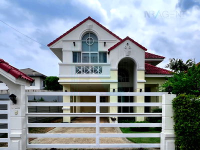 บ้านเดี่ยวให้เช่า : 🚩 ให้เช่าบ้านเดี่ยว 2 ชั้น บ้านบารเมษฐ์ สุขุมวิท สวนหลวง ร.9 3 ห้องนอน 3 ห้องน้ำ