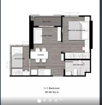 picture Condo for rent: Altitude Unicorn Sathorn-Tha Phra, ready to move in. If interested, contact Line @goodmanpro or call 0999029192. - 12/12