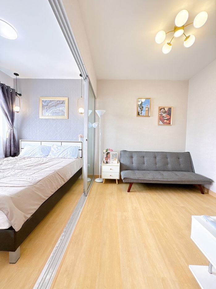 รูป ขายห้องสวยRenovateใหม่ พลัมคอนโดพาร์ครังสิต ใกล้ ม.กรุงเทพ - รูปที่ 2/8