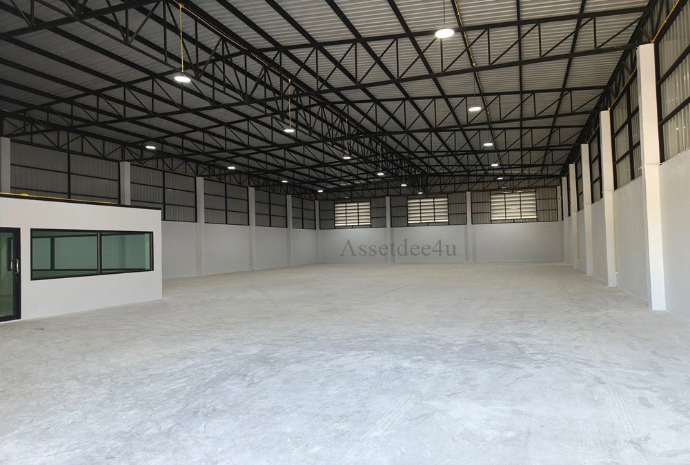 รูป AW471 ให้เช่าโกดังพร้อมสำนักงาน ขนาด 600 ตรม เนื้อที่ 200 ตรว. ย่านปากเกร็ด ใกล้เมืองทอง ถนนชัยพฤกษ์  - รูปที่ 3/4