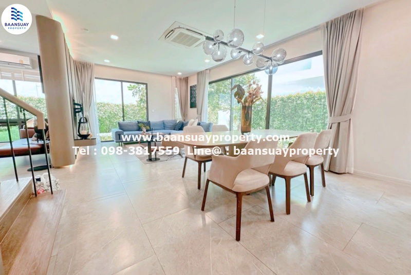 รูป ให้เช่า บ้านเดี่ยว 2 ชั้น โครงการหรู มัณฑนา บางนา กม.15  พร้อมหิ้วกระเป๋าเข้าอยู่ - รูปที่ 6/17