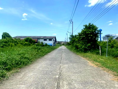 Land for sale Makro Bangbuathong : 94793 FOR SALE: Urgent! Vacant Land Plot, 200 sq. wah, in Pin Thong Land Factory Village, Bang Bua Thong District, Nonthaburi Province