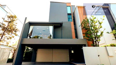 Houses for sale Bangkok : VIVE Krungthep Kreetha, fully furnished, ready to move in, has elevator, private alley #2025081611380