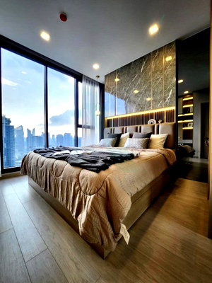 Condos for rent : 🔺Super special!🔺 For Rent Condo ONE9FIVE ASOKE - RAMA 9 Building A, Floor 28,2 bed room, Room size 58.00 sqm