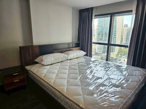 CD061 For Rent — Conner Ratchathewi | Loft-Style 1BR Condo with Unblocked View, 300m to BTS