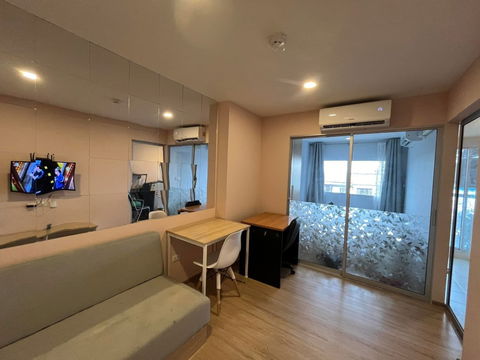 Condo for rent, Sena Kit Saphan Mai (convenient transportation, 900 meters from BTS Sai Yud)